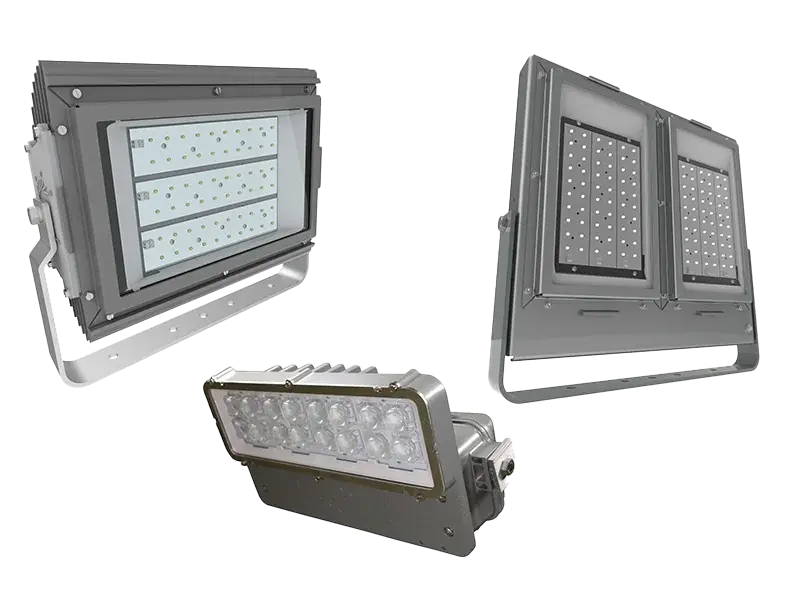 MacLean offers the Arran, Arran X and Arran High Output LED floodlights from Chalmit