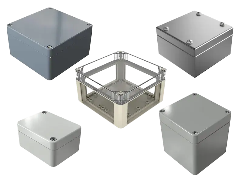 MacLean offers industrial enclosures from ROSE in a variety of styles for various applications